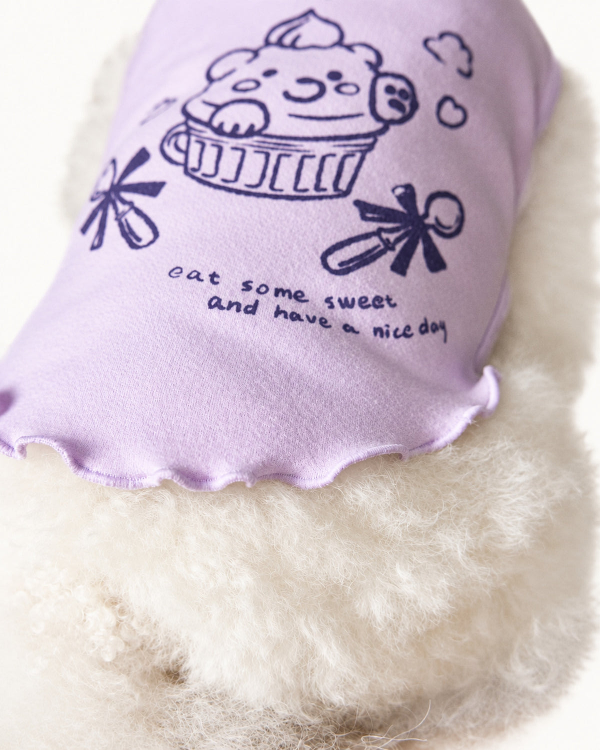 Reversible Ruffle Dog Vest