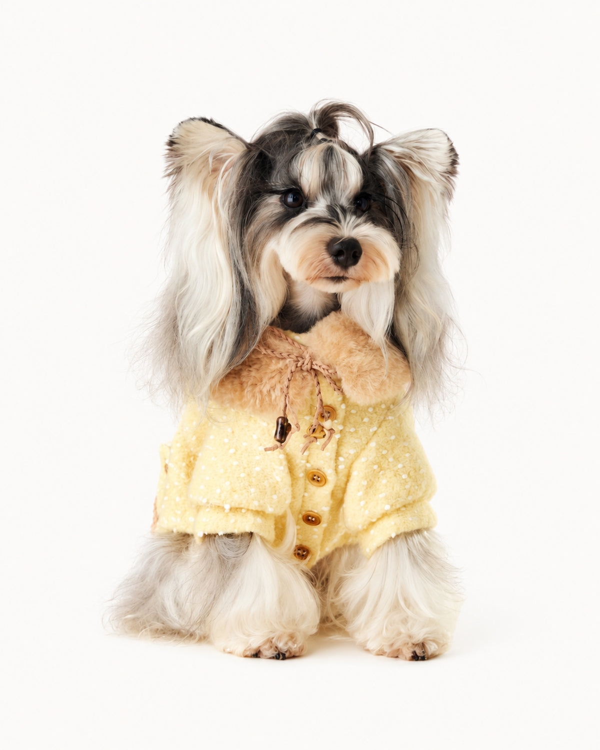 Polka Dot Dog Coat
